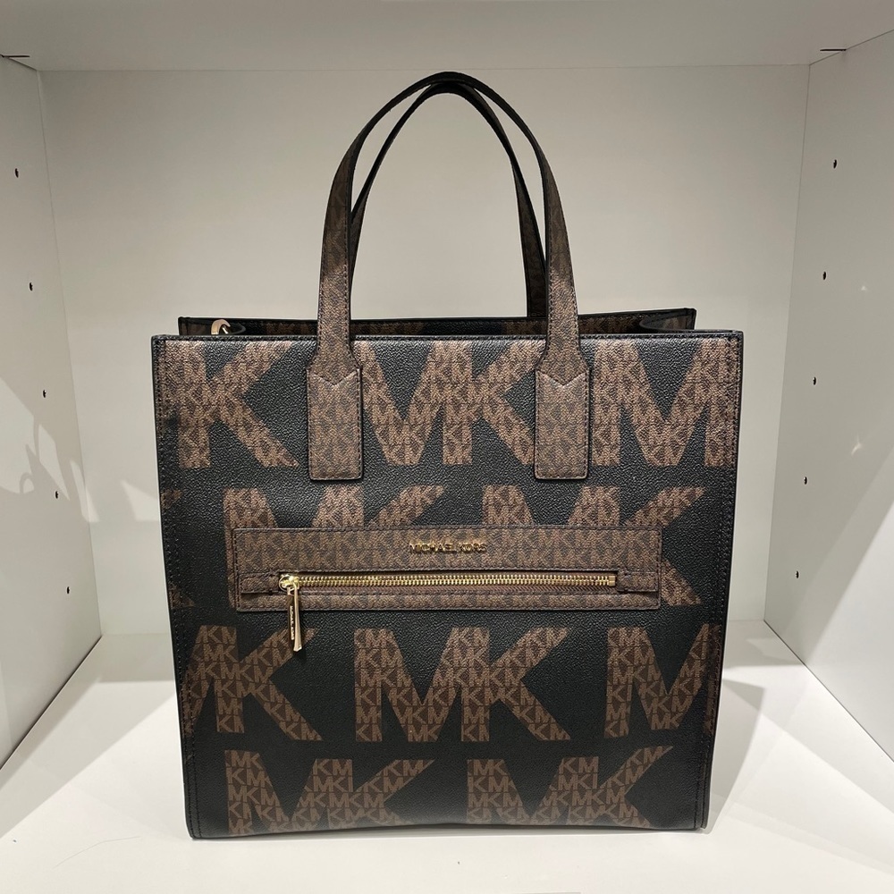 Michael Kors Kenly Large Graphic Logo Tote Bag - Picture 5 of 11